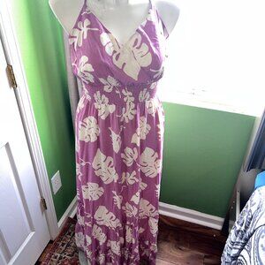 Maxi Floral Dress - Size 1X